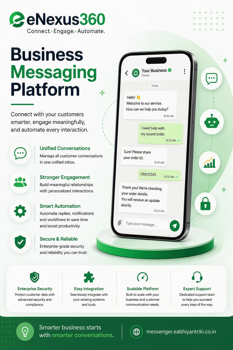 eNexus360 business messaging platform